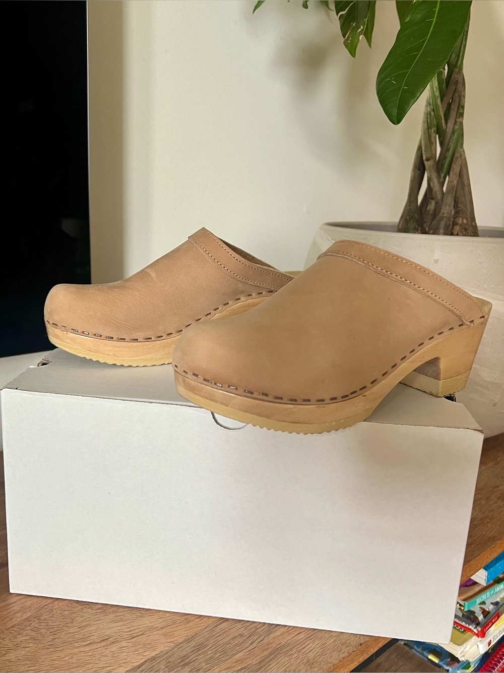 No. 6 / Old School Clog on Mid Heel